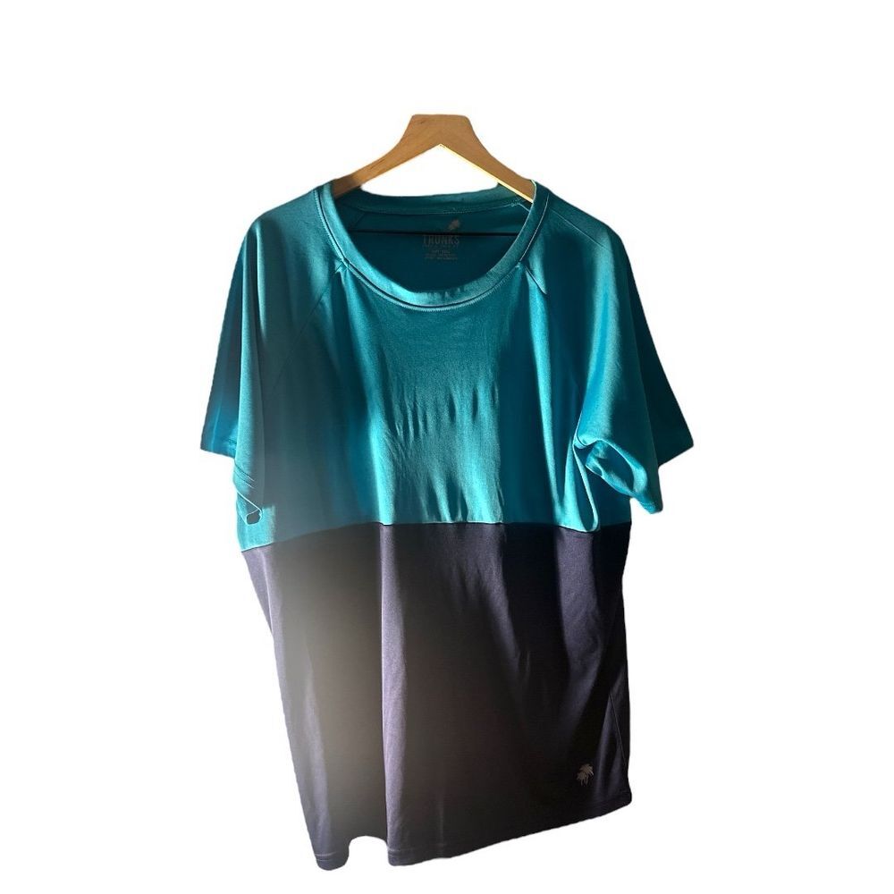 Trunks‎ Surf & Swim Co. UPF 50+ Color Block T-Shirt Athletic Top XL/TG